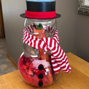 Snowman Kit in a snowman Jar just add snow